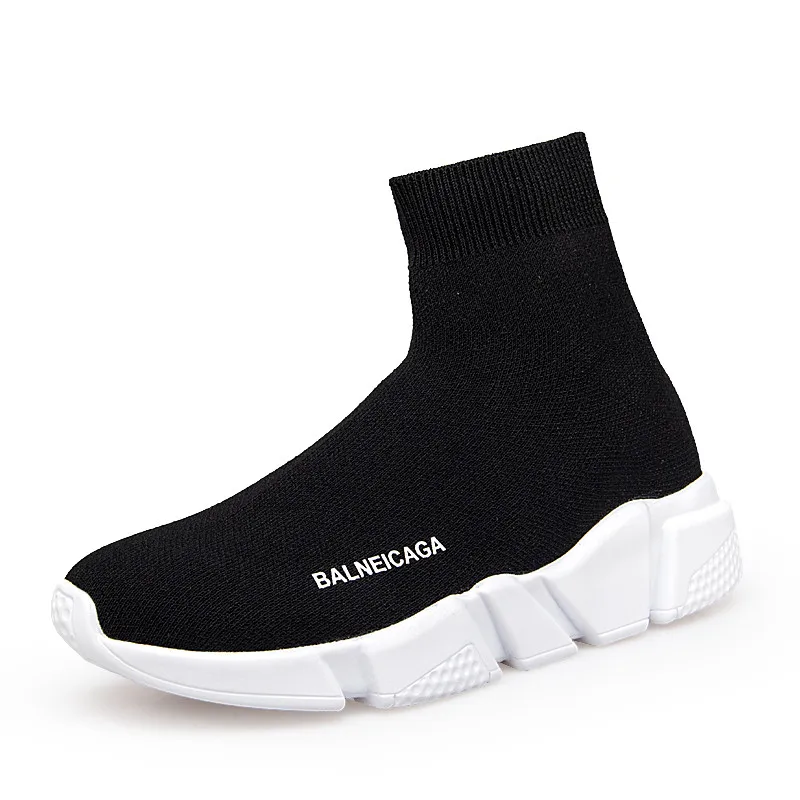 

ZOPUDC 2019 Spring Autumn Sock Sneakers Women Knit Upper Breathable Platform Sneakers Women Casual Shoes Fashion Chunky Shoes