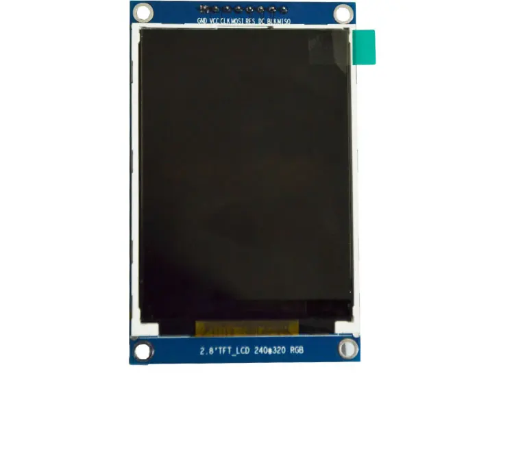 2 8 дюймовый TFT ЖК модуль без сенсорной панели ILI9341 Drive IC 240(RGB)* 320 SPI интерфейс синяя