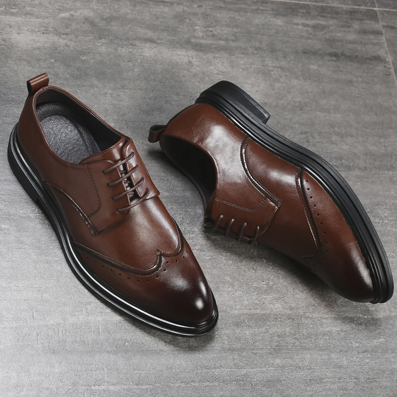 DXKZMCM/Мужская обувь; кожаные Мужские модельные туфли; роскошные мужские деловые Повседневные Классические туфли для мужчин