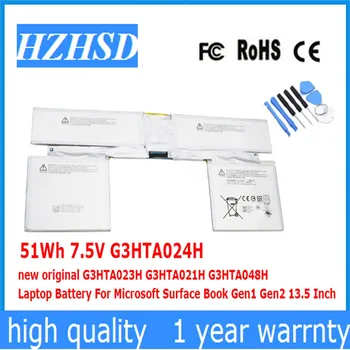 

51Wh 7.5V G3HTA024H new original G3HTA023H G3HTA021H G3HTA048H Laptop Battery For Microsoft Surface Book Gen1 Gen2 13.5 Inch