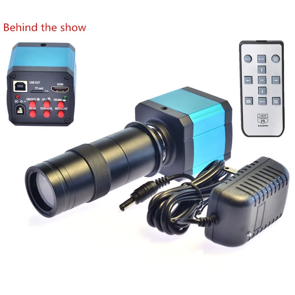 Тринокулярный микроскоп 14 МП HD HDMI USB цифровая промышленная видеокамера для