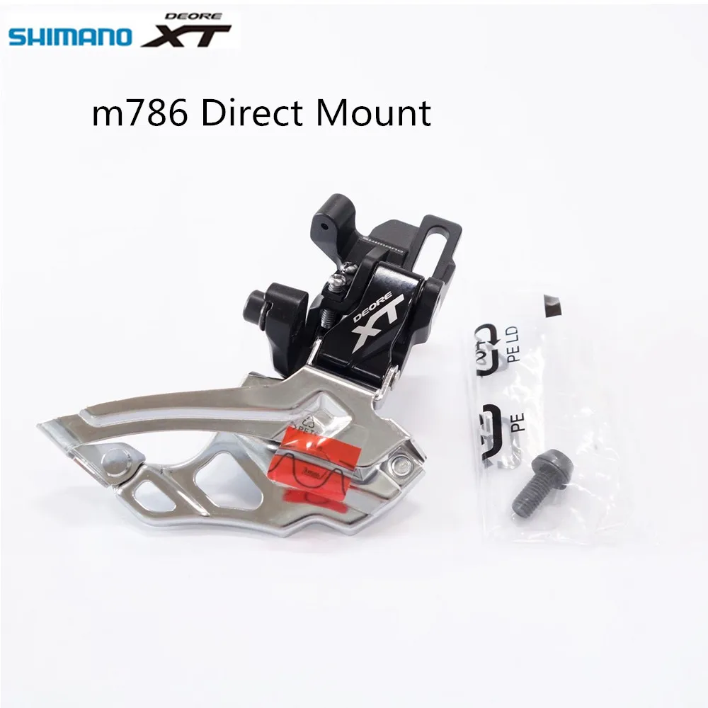 Shimano DEORE xt m786 Зажим 34,9 m786 прямое Крепление 2x10 скоростной передний переключатель