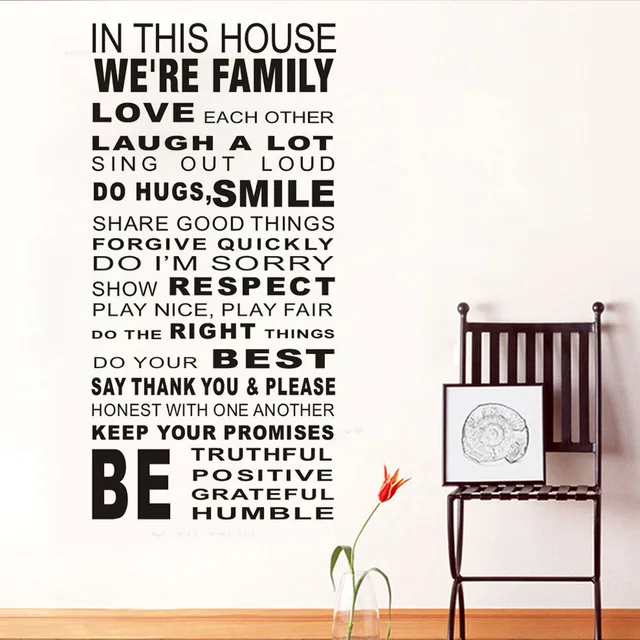 Grote Maat Artikel Tekst Woonkamer Kids Muursticker Autocollant ... Grote Maat Artikel Tekst Woonkamer Kids Muursticker Autocollant ...
