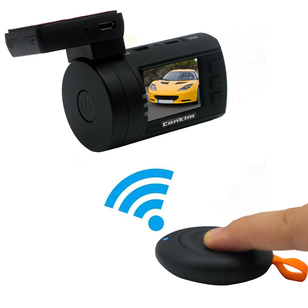  Conkim Dual Lens Car Dash Camera GPS DVR Front 1080P FHD+Rear Camera 1080P FHD Parking Guard Auto R