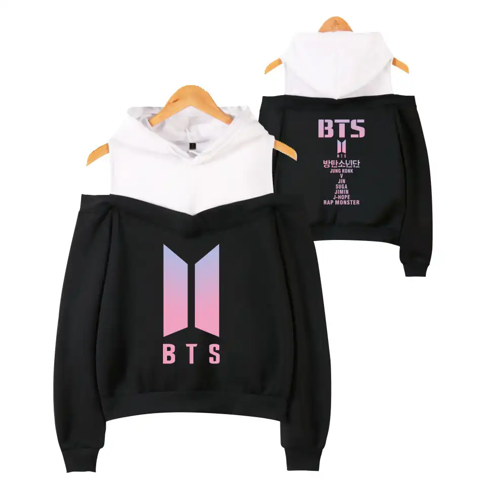 bts flower hoodie