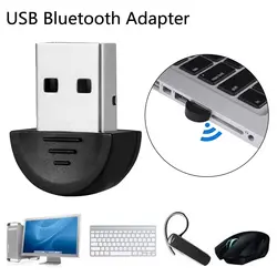 Мини USB Bluetooth адаптер V2.0 CSR Двойной режим беспроводной bluetooth-ключ 2,0 передатчик для портативных ПК Win XP Vista7/8/10