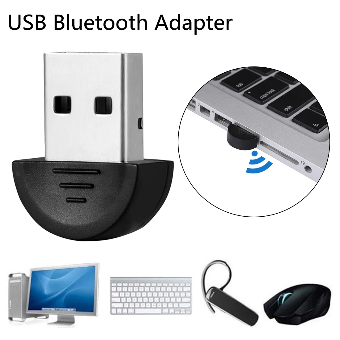 Mini Wireless USB Bluetooth 2.0 Adapter Dongle For PC Laptop Win XP Vista7/ 8/10 Mini Wireless USB Bluetooth 2.0 Adapter Dongle For PC Laptop Win XP Vista7/ 8/10