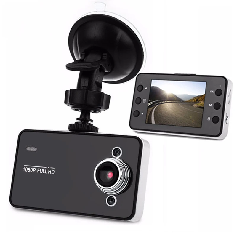 

2.7 Inch Car DVR Camera Video Dash Cam Recorder Full HD 1080P Dual LED Night Vision Video Registrator Car Camera K6000