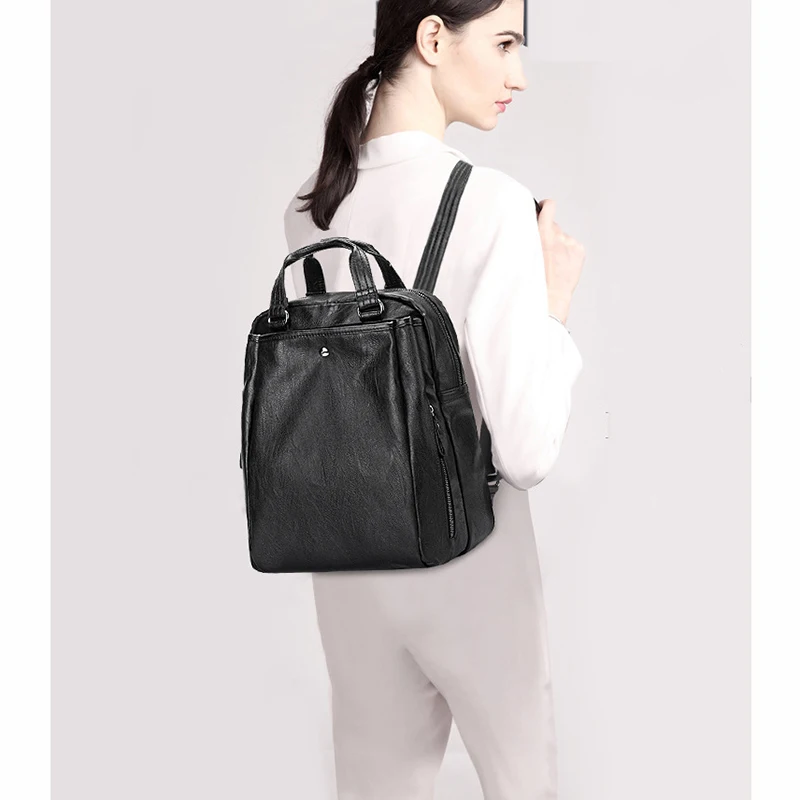 SUDS брендовый рюкзак женская повседневная сумка из искусственной кожи дизайнерская школьная сумка высокого качества для девочек-подростков Большой Вместительный рюкзак для путешествий