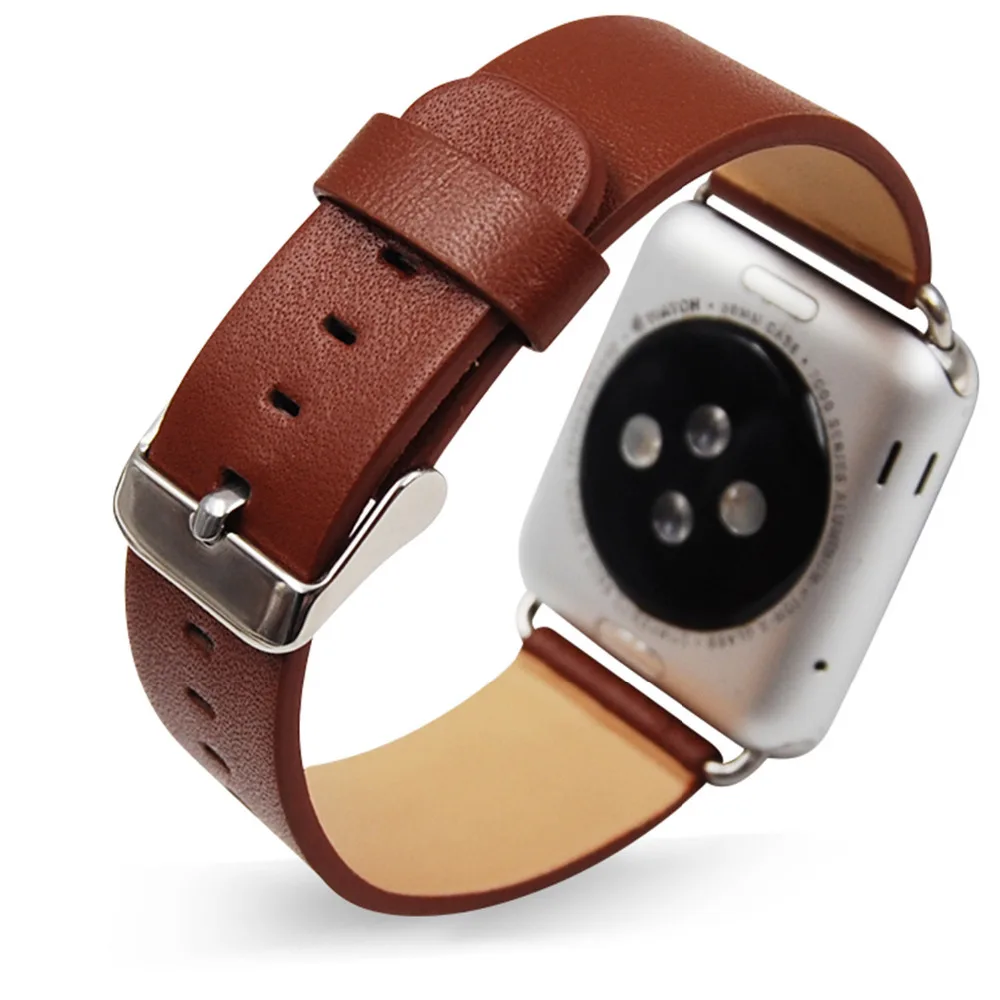 Buy Genuine Leather Wrist Watch Strap Band for Apple