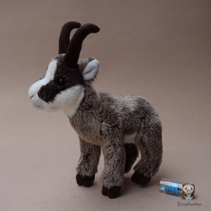 Cute Real Life Antelope Doll African Springbok Stuffed Animals Soft Toys Children Holiday Gifts