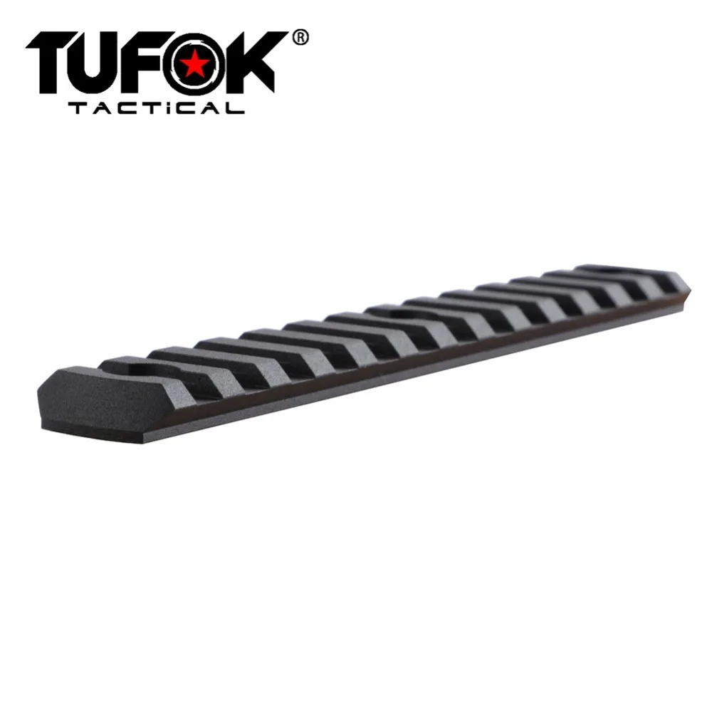 TuFok Keymod Picatinny Rail Adapter 13 слотов супернизкий профиль Keymod рельсовый профиль, Ультра тонкое Крепление Пикатинни