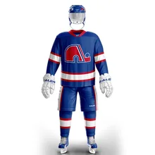 Джетс Квебек тренировочный костюм с вентиляторами логотип хоккейный свитер s индивидуальные дешевые высокого качества