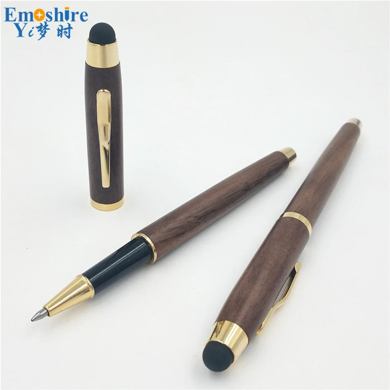Unique Design Touch Ballpoint Pen Custom High end Business Gifts Wooden