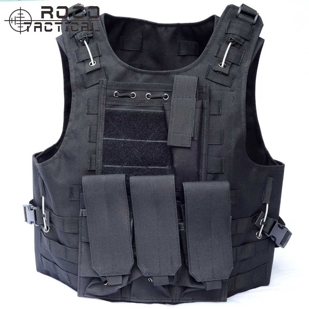 ROCOTACTICAL MOLLE Tactical Vest Military Combat Vest Airsoft Paintball