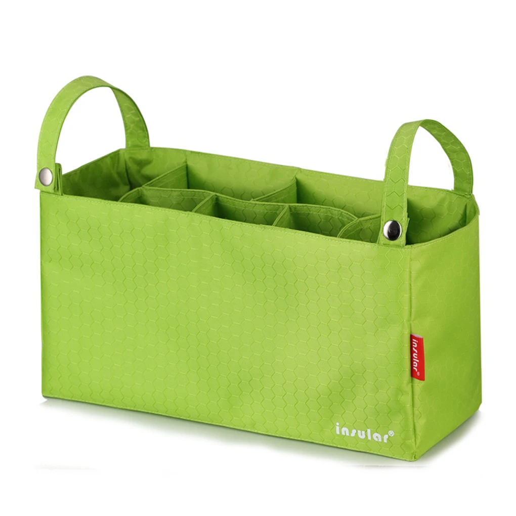 9 цветов Insular Multi-functional водонепроницаемая сумка для подгузников большой емкости Mommy сумка для детской коляски сумка Подгузники Сумки