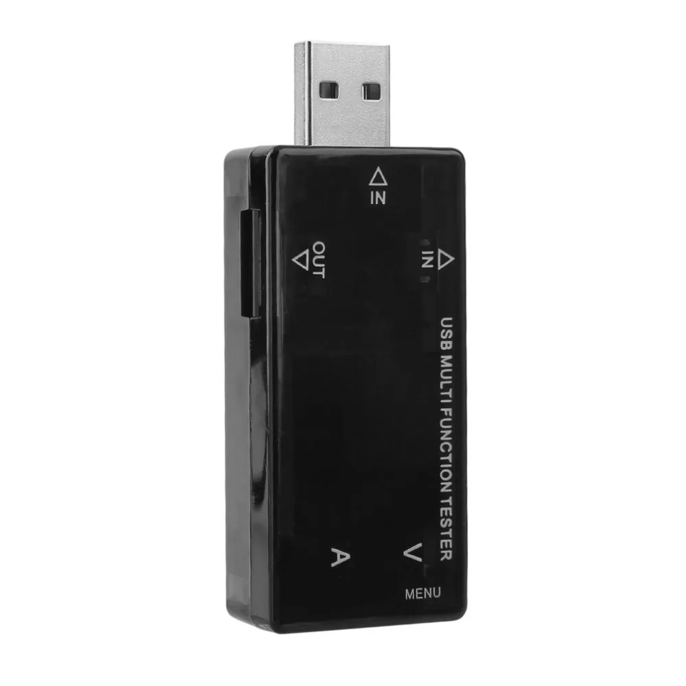 Профессиональный Интеллектуальный USB 2,0 Напряжение Амперметр Мобильная мощность тест детектор емкость батареи тест er KWS-A16