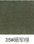 Высококачественная хлопковая флисовая ткань для спорта и отдыха, плотная толстовка с начесом, ткань 50*180 см/шт K302881 - Цвет: 35