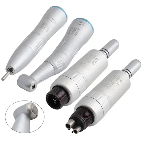 Dental de Baixa Handpiece em Linha Reta contra Ângulo do Motor Velocidade Handpiece Turbina Água Interna 2 – 4 Furos 123 ar