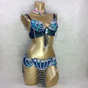 Traje danza oriental color lila Ropa bellydance