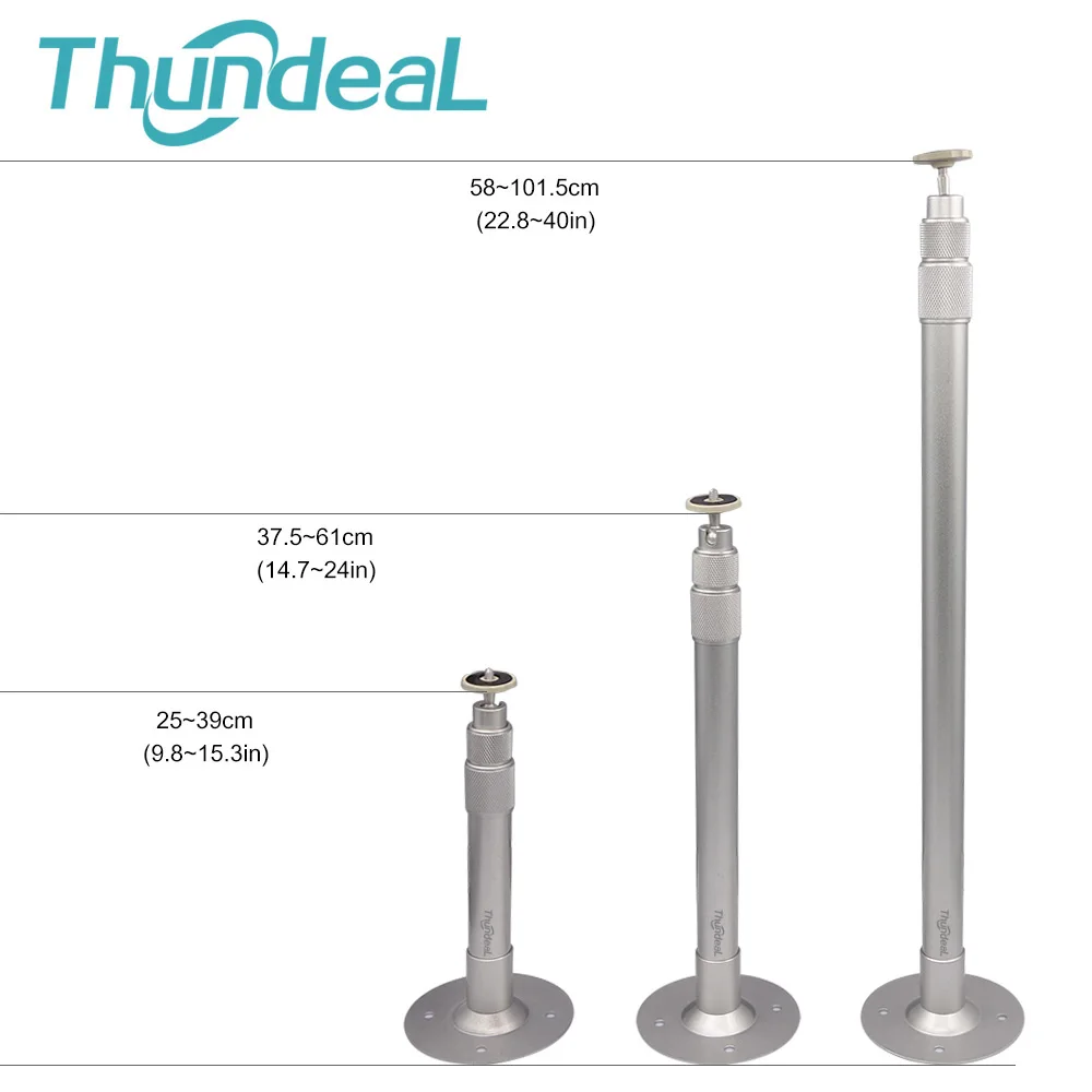 25cm To 39cm Alloy Universal Holder Stand For Projector Ceiling