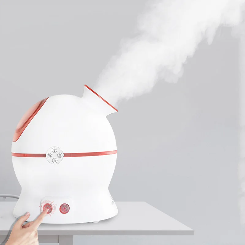 Аппарат для ухода за лицом ионный горячий туман; аппарат для паровой бани лица нано ионный пароочиститель озоновый, для лица стерилизация парящая кожа