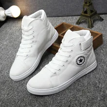 New fashion spring summer 2017 fashion heels shoes with flat breathable man platform/casual shoes