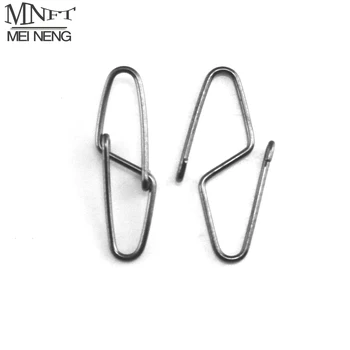 

MNFT 30Pcs Quality Steel Barrel Swivel Rings Solid Enforce Fishing Pin Snap Connector Fishing Tackle Accessory 6 Sizes Available