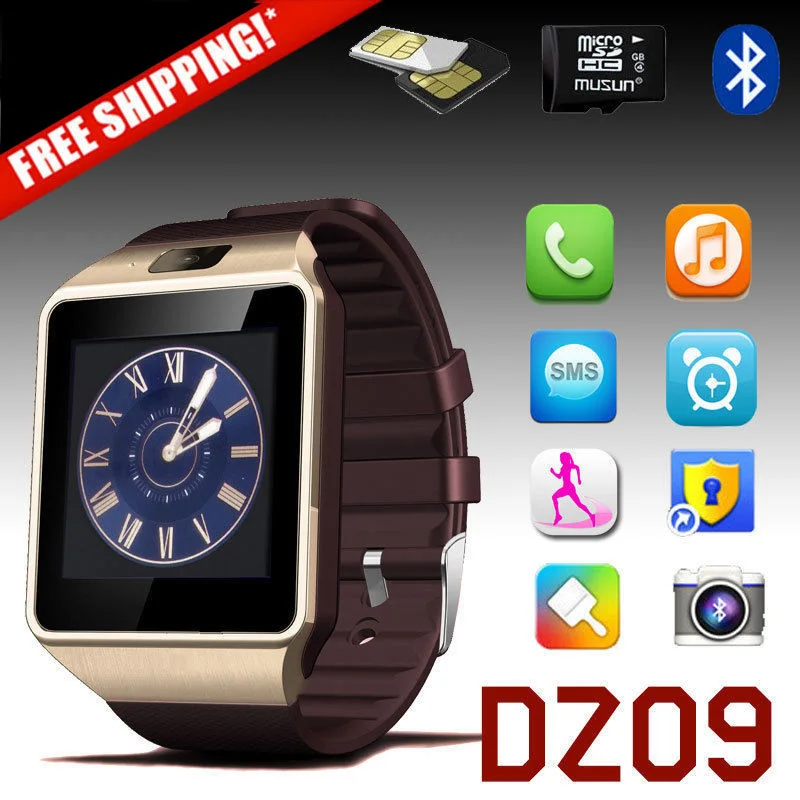 DZ09 Smartwatch Bluetooth Smart Watch Relogios Invictas font b Android b font Phone Call SIM TF
