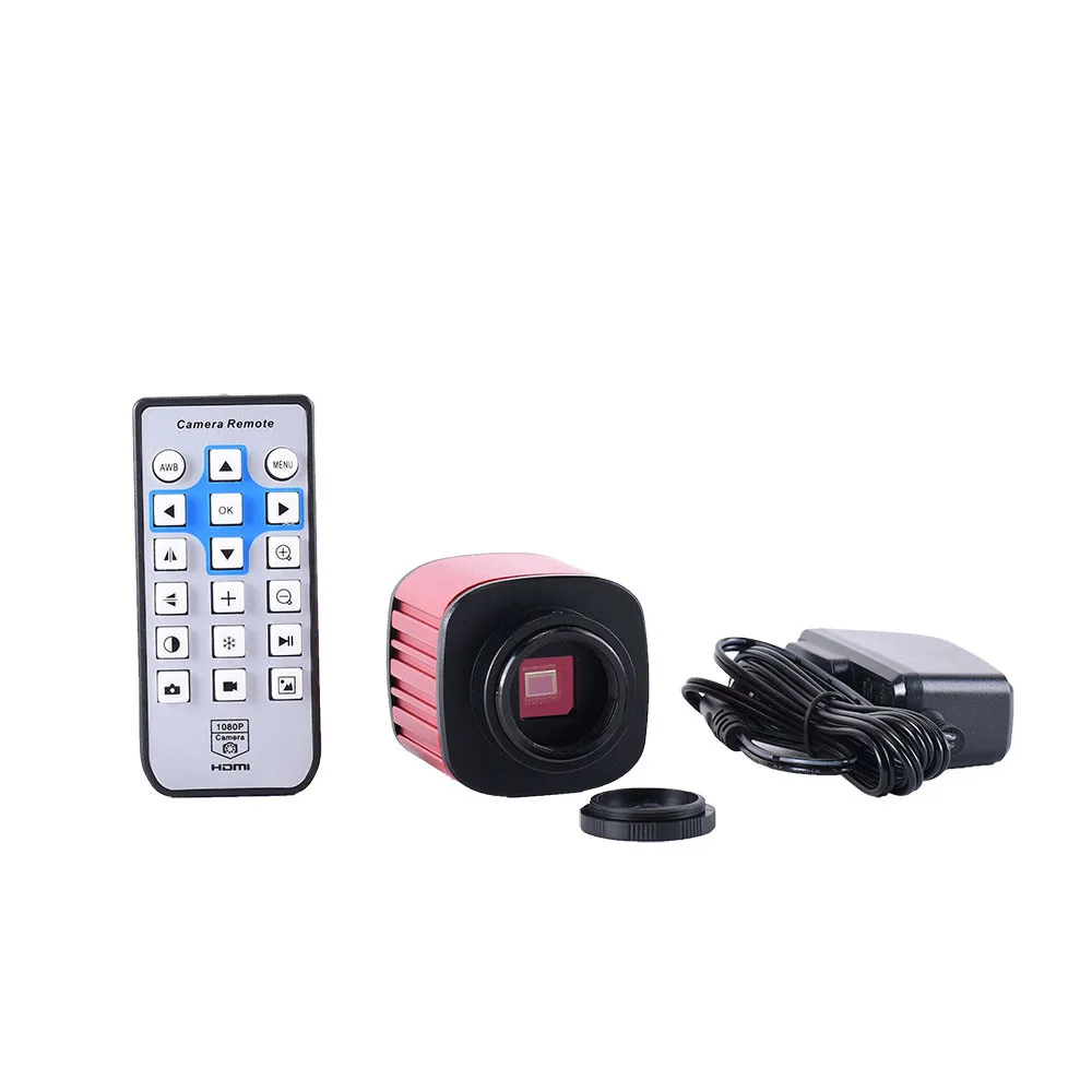 

New 16MP 1080P Inspection Digital Microscope Industrial Camera HD Soldering Microscope For Phone THT PCB SMD Soldering