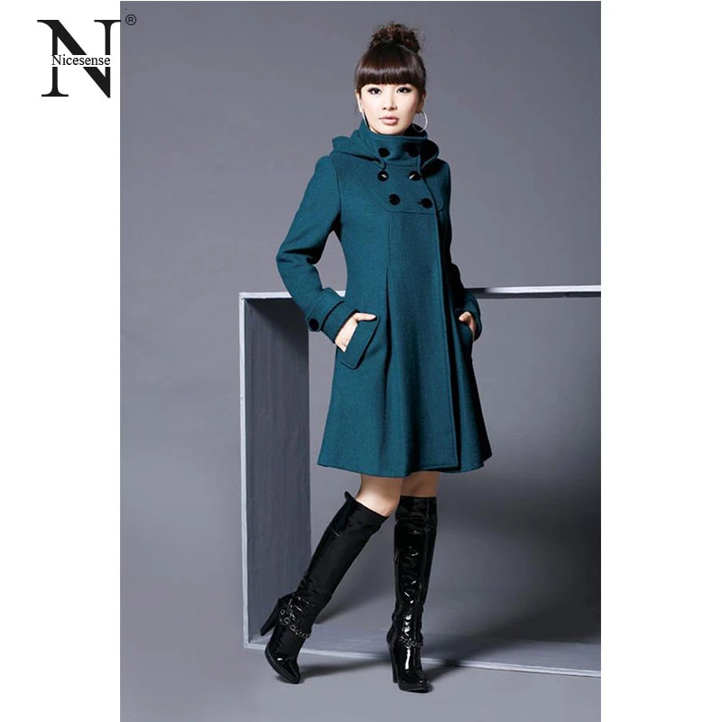 sobretudo preto feminino longo