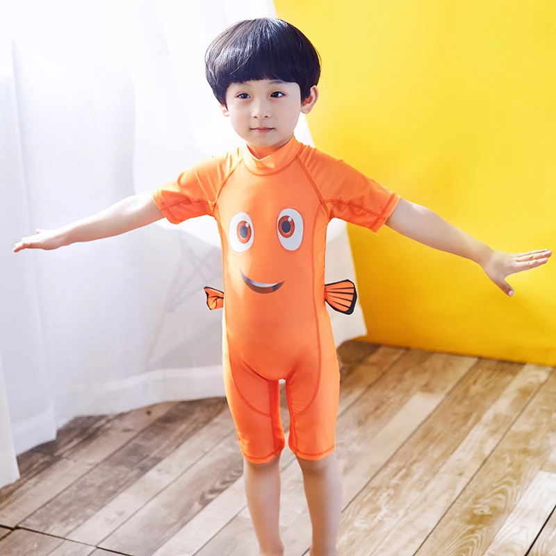 

Fish COS Baby Boys Clothes Cartoon Nemo Swimwear Swim Suit Children Infant Toddler Spa Bathing Beach Swim Suit Clothing Costume