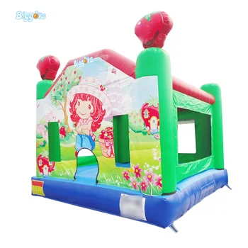 Online Commercial Inflatable Bounce House Inflatable Trampoline With Blower