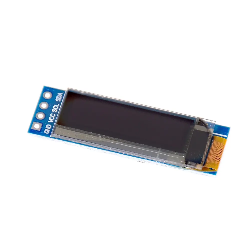 Новый 0,91 дюйма 128x32 IIC I2C белый/синий OLED ЖК-дисплей Дисплей DIY модуль SSD1306 Драйвер IC 3,3 В постоянного тока 5 V для Arduino
