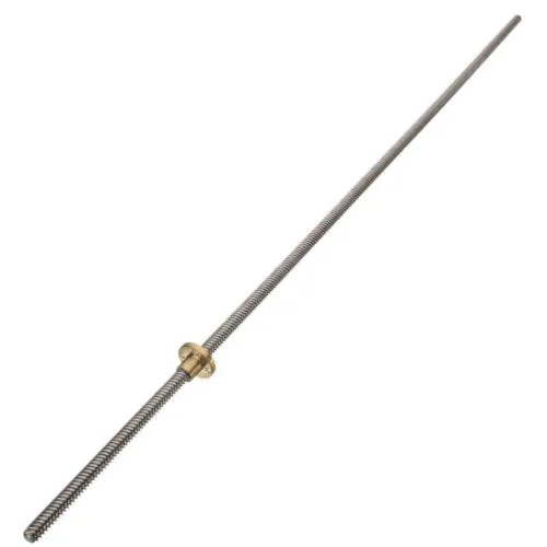 3D Printer 8mm Lead Screw Rod Z Axis Linear Rail Bar Shaft 600mm Golden gtfs hot sale 3d printer 8mm lead screw rod z axis linear rail bar shaft 350mm golden
