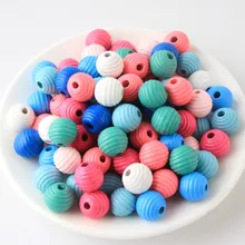 50 шт. Дешевые Натуральные улей деревянные бусины 13x14 мм для поделок своими руками детские игрушки прорезывание зубов соска зажим разделитель для бисера бусины