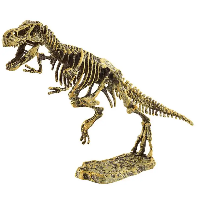 

Dinosaur Fossils Archaeological Toys Dig Dinosaurs Dinosaur Fossil Models Plastic Skeleton Children's Handmade Toy