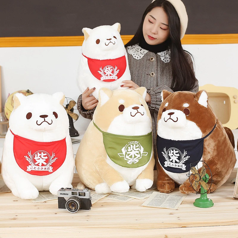 fat dog plush