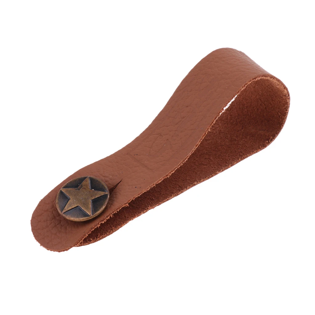 2 Pieces Acoustic Guitar Ukulele Strap Hook Button Antiskid Protector for Musical Instrument Parts