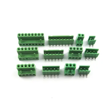 

10pairs HT396 Plug in Terminal Block, Female+Male as a Pair, CE ROHS UL Rohs 2P-12P 3.96mm(0.156") Pitch 300V10A