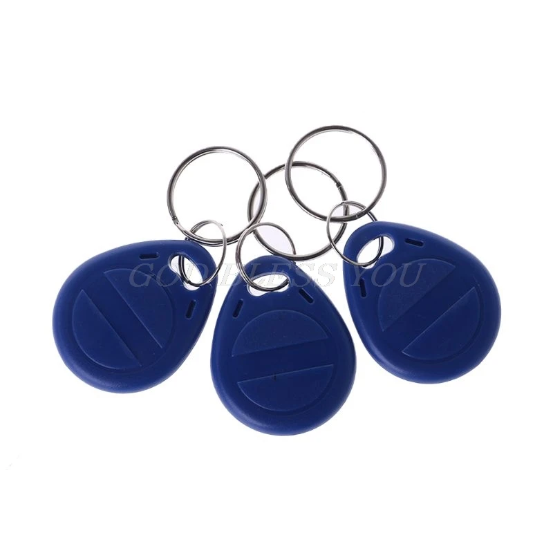 

10PCS Duplicator EM4305 T5577 Clone Proximity Badge Writable Rewrite Copy 125khz RFID Tag Card Sticker Key Fob Token Ring