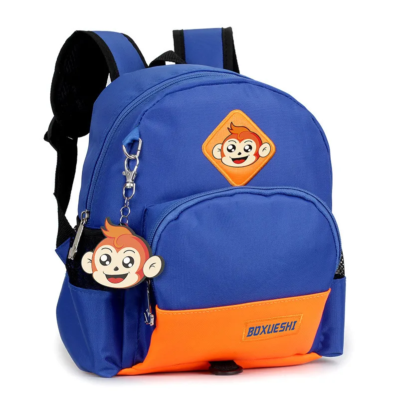 blue Small Модные детские школьные сумки; рюкзак с героями мультфильмов для малышей; сумка для книг для детского сада; рюкзак для мальчиков и девочек; Mochila Infantil - Цвет: blue Small