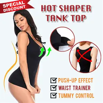

3-in-1 Hot Shaper Tank Tops Women Slim Up Lift Bra Shaper Shaping Camisole Body
