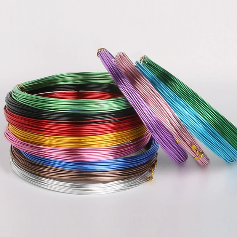 

2mm 5M Soft Aluminium Wire For Bracelet Necklace Jewelry Making Beading Wire Cord Metal Craft DIY Accessories