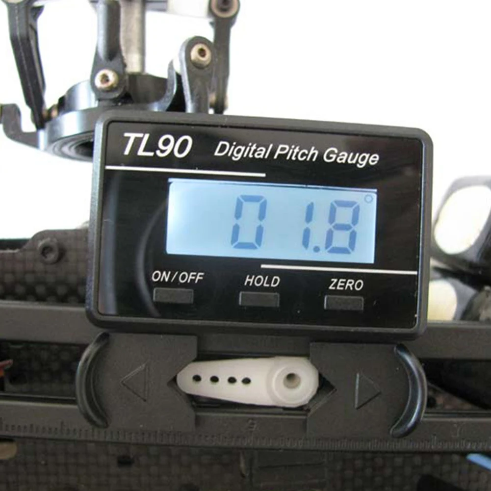 

Plastic LCD Backlight Pitch Gauge Digital Tool Horizontal Helicopter Screen Inversion Black Detect Angle Measurement Outdoor
