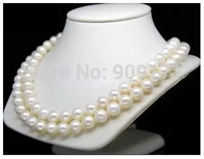 

Free Shipping>>32"9-10MM WHITE SOUTH SEA AAA+ PEARL NECKLACE