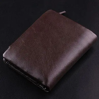 Men's Classic  Genuine Leather Trifold Pocket Wallet Purse Luxury Handbags Gift 