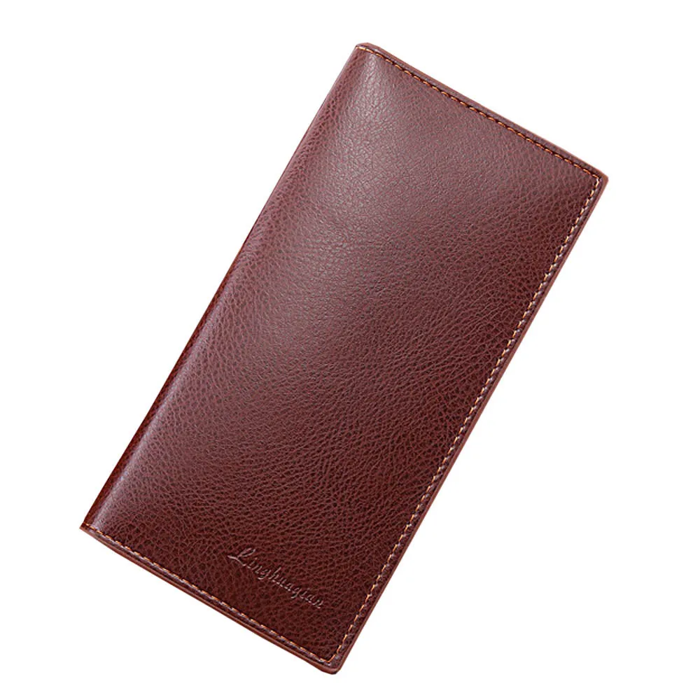 

Men Wallet Leather Concise Money Bag Huge Capacity Purse Card Holder Clutch Male Wallet Coin Purse Purse portemonnee