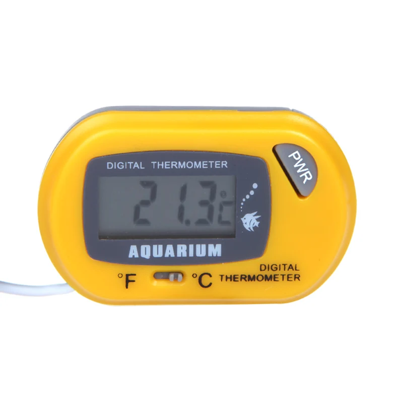 Mini Digital Aquarium Thermometer LCD Display Fish Tank Aquarium Terrarium Thermometer