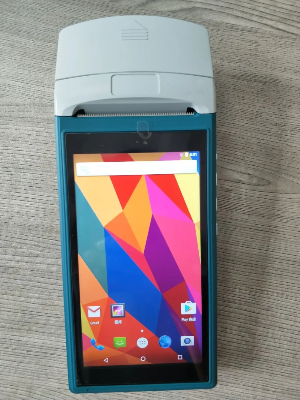 ZKC5501 портативный pda android Мобильный pos терминал с 58 мм bluetooth термопринтер WIFI 3G Bluetooth и